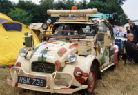 Citroen 2CV baroudeuse militaire